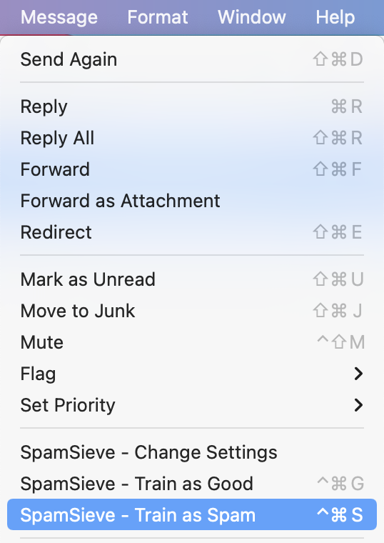 outlook for mac 2016 spamsleve
